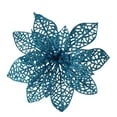 thumbnail image 1 of Cabeza de flor artificial Billuyoard Navidad Decoración falsa azul, 1 of 6