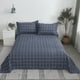 thumbnail image 2 of Juego de cama de tres piezas, sábana + funda de almohada, sábana de tres piezas, sarga, lijado, multiespecificación., 2 of 5