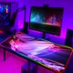thumbnail image 1 of Alfombrilla de ratón Rgb para Gaming, 900x400, alfombrilla de ratón grande para Gamer, ROG ASUS, alfombrilla de escritorio xxl, alfombrilla para teclado de Pc, Diy LIUWENJING unisex, 1 of 2