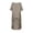 b-42Gray198, variant on Women‘S Blouse Casual Relaxed Fit Crewneck Long Sleeve Solid Color Irregular Hemlong Tunic Top With Front Short Back Long Design Simple Versatile Female Daily Wear,White,L