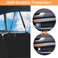 thumbnail image 2 of Funda para asiento de coche Mancro para perros trasero impermeable Universal, 2 of 5
