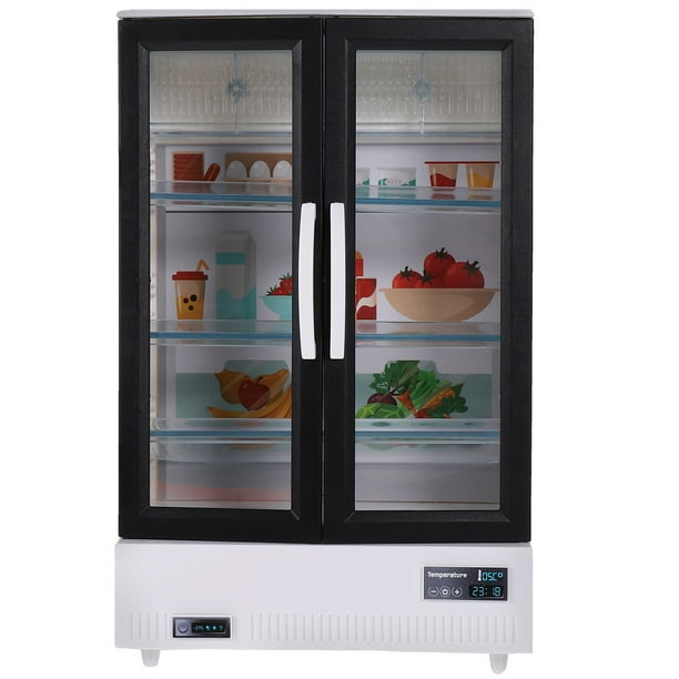Muebles para casa de muñecas, modelo en miniatura, decoración para nevera, minicasa, decoración para refrigerador