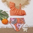 thumbnail image 4 of HIPYLO Bathing Suits Kids 2 Piece Swimming Suit for Girls Baby Girl Clothing Swimsuit for 10 12 2t Girls Swimsuit Girls 5t Swimsuit 4t Boys Swimsuit Boys Swim Shirts Size 14-16 Girls Size 12, 4 of 5