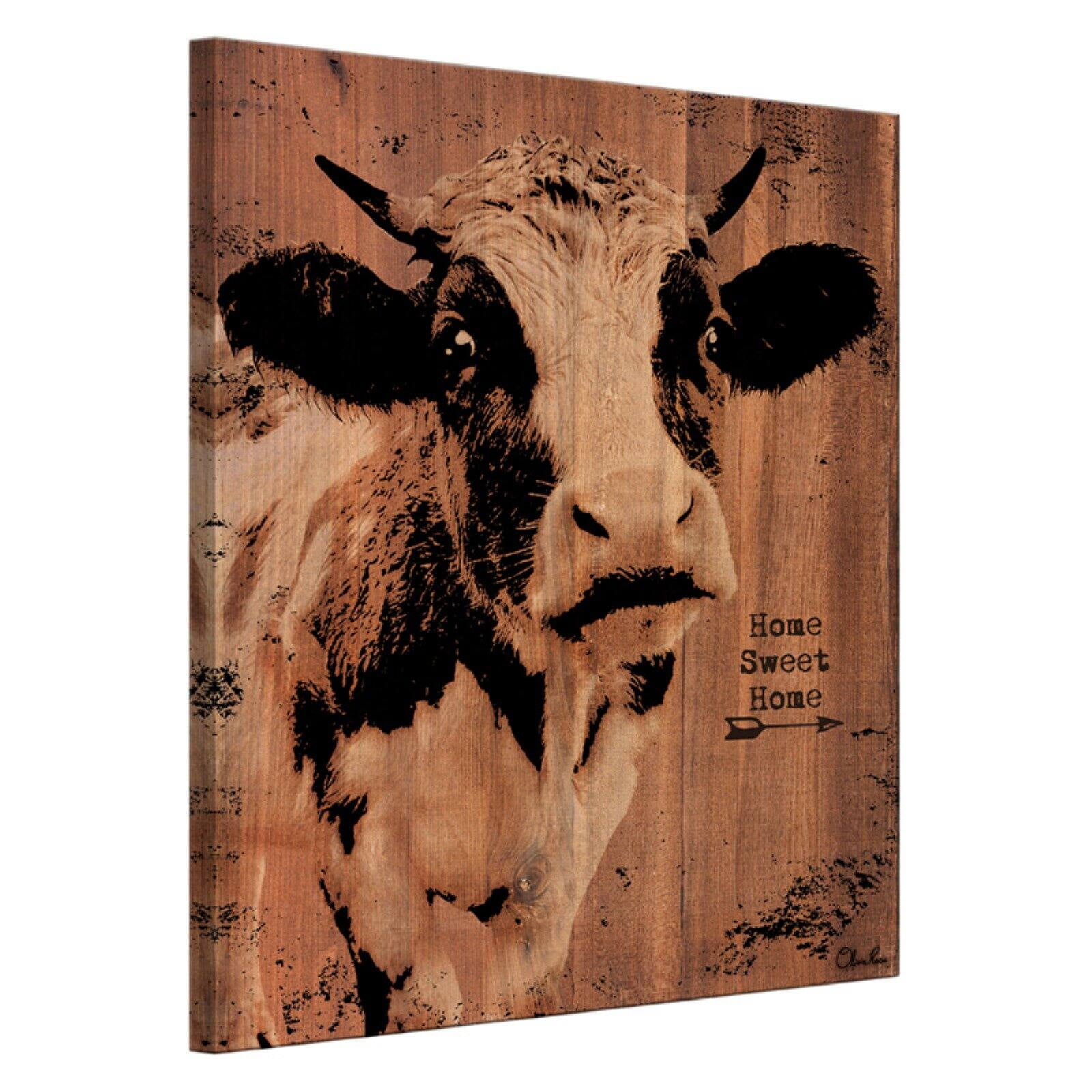 Ready2HangArt Farmhouse Cow Wall Art