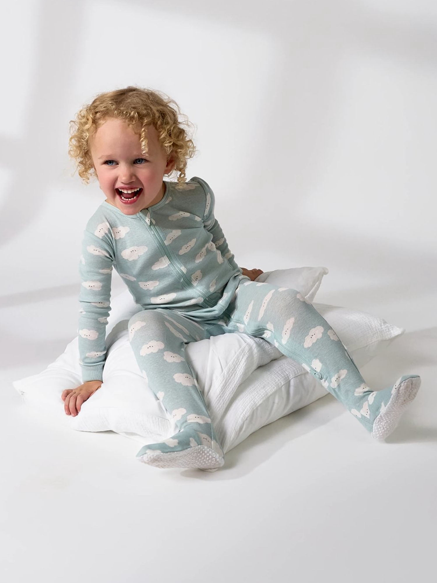 Gerber Baby and Toddler Neutral 2-Way Zipper Footed Unionsuits, 4-Pack, 0/3 Months - 5T