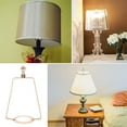 thumbnail image 4 of AURARMLET 2Pcs Golden Lamp Shade Kit American Style Bracket for Coffee Shop Decor, 4 of 8