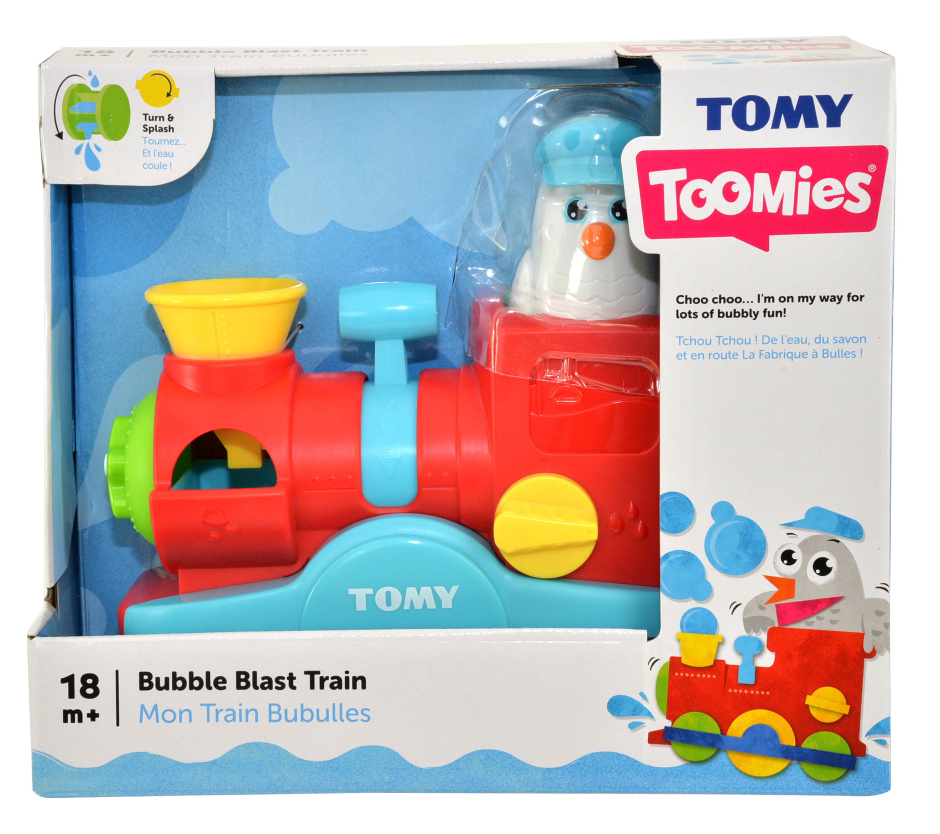 tomy toomies bubble blast train