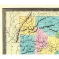 thumbnail image 2 of Historic State Map - Arkansas Territory - Burr 1835 - Vintage Wall Art, 2 of 4