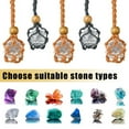 thumbnail image 3 of 1Bag 4Pcs 2 Colors Wax Rope Cord Macrame Pouch Necklace Making Adjustable Wood Beads Interchangeable Stone Necklace Mixed Color 35-1/2 inch(90cm) 2pcs/color, 3 of 7