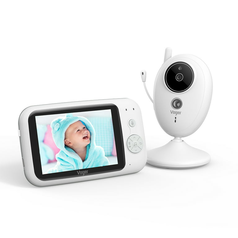 Ananiver porcelana Miseria Voger Video Baby Monitor with Camera, 3.2-inch LCD Screen, 2.4GHz Wireless  Digital Transmission, VOX Mode, Temperature Sensor, Night Vision, 8  Lullabies, Two Way Talk - Walmart.com