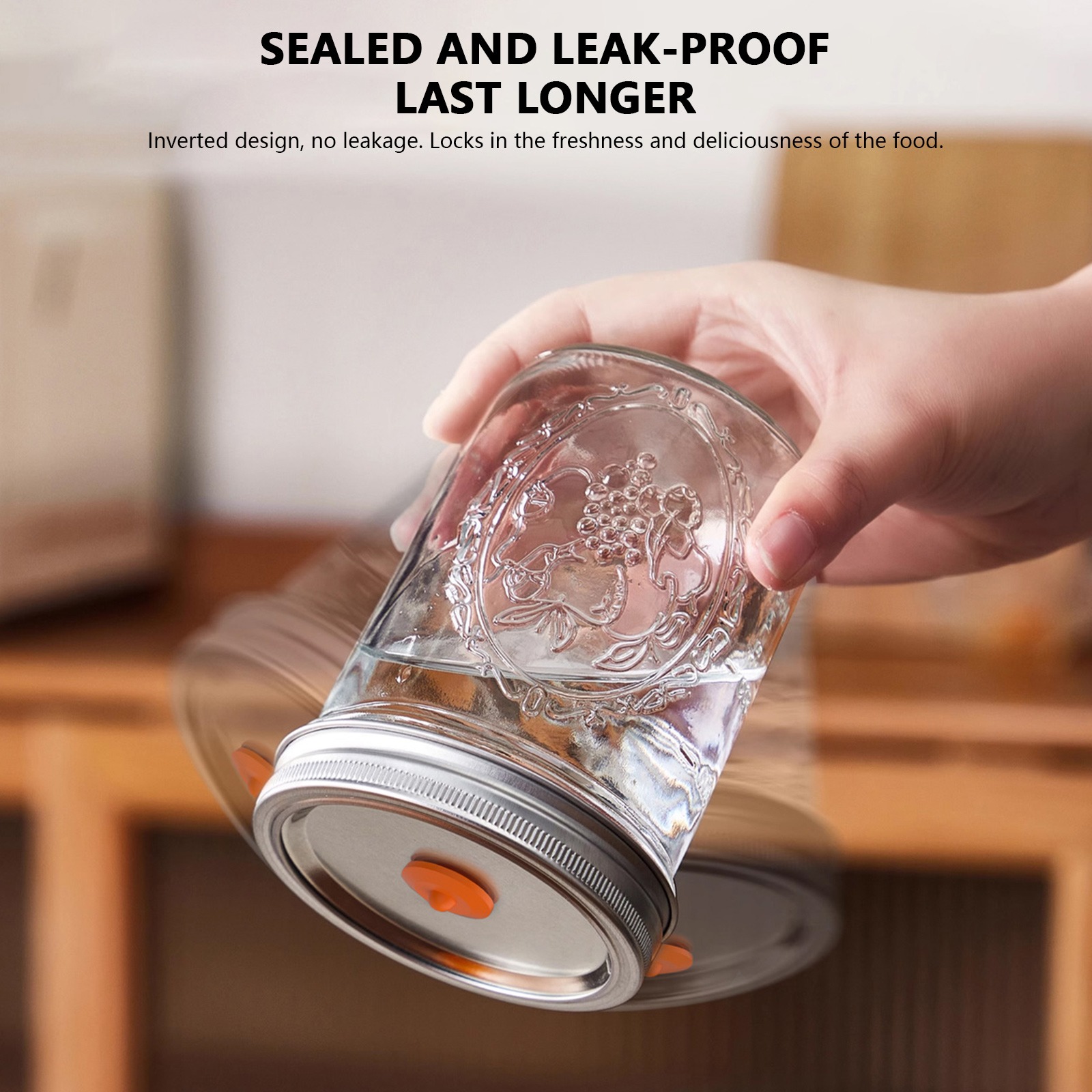 Glass Jar Vacuum Sealer Vacuum Sealing Machine Cordless Canning Sealer Electric Automatic Kitchen Supplies