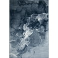 thumbnail image 1 of La Dole Rugs Abstract Modern Marble Minimal Design Contemporary Area Rug - Amazing Home Decor  9x12 Carpet for Living Room, Bedroom, Kitchen, Office, and Dining - Blue, 9x12, 9' X 12'6" (275cm x 380cm, 1 of 7