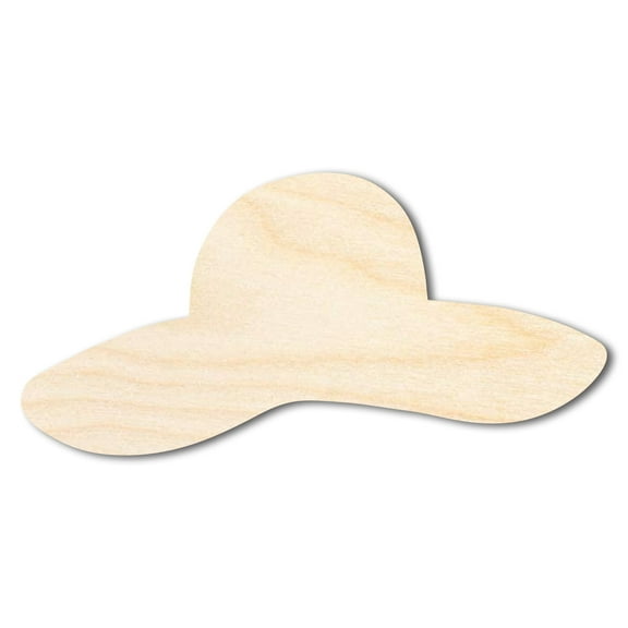 Unfinished Sun Hat Shape 16" / 3/4"