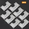 thumbnail image 1 of Furniture Hinge Repair Plate for Kitchen Cabinets Stainless Steel Cupboard Drawer Window Door Hinges Repair Kit Fittings, 1 of 4