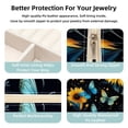 thumbnail image 3 of Starry Sky Travel Portable Jewelry Stand and Organizer Box - Square Storage Box for Rings, Earrings, Necklaces, Bracelets, and More - Suitable for Girls and Women - Jewelry Boxes for Travel, 3 of 6
