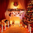 thumbnail image 7 of Window Candles  LED Battery Operated Christmas Candles for Windows with Remote Timer Electric Flameless Candle Lights with Candle Holders Suction Cups for Christmas Decorations, 7 of 7