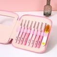 thumbnail image 6 of 9pcs Crochet Hook Kit 2.5-6cm Handle Crochet Set Weaving Tool 8 Sizes for DIY Crafts Knitting Crocheting Supplies Sweater Needle (9pcs), 6 of 7