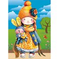 thumbnail image 1 of Diamond Painting (DB2044) 5D girl Square Rhinestone Regalo 40x50cm FLhrweasw Nuevo, 1 of 1