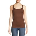 thumbnail image 4 of No Boundaries Ribbed Cami Top, 5-Pack, Women's XXS-XXL, 4 of 5