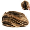thumbnail image 1 of Pièce de Cheveux Chignon Décoiffé à Clipser Extensions de Cheveux à Griffes Queue de Cheval Naturelle Peignes Synthétiques Ajout de Volume Capillaire pour Femmes, 1 of 9