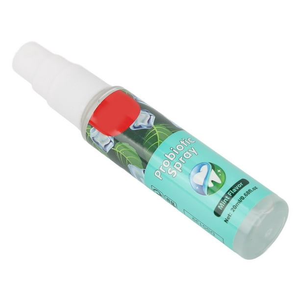 Spray de aliento oral, ingredientes de menta de menta de spray bucales de larga duración duradera de 20 ml para citas