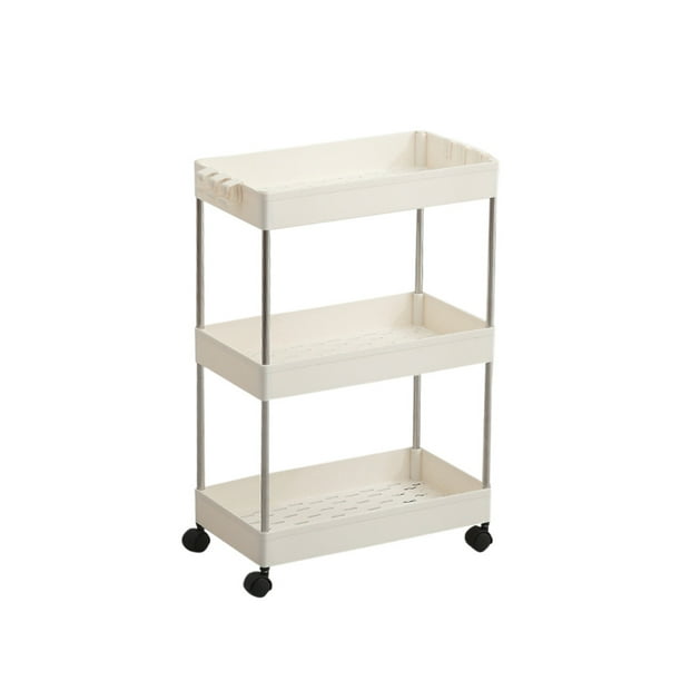 2/3/4 Tier Home Organizer Rolling Storage Rack Slim ...