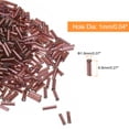 thumbnail image 2 of 1200Pack Bugle Beads, 6.8x1.8mm Purple Tube Spacer Beads Lined Glass Beads for Jewelry Making, 2 of 7