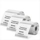 thumbnail image 1 of Rollo de Etiquetas Térmicas Redondas Transparentes de 50 X 50 mm con Adhesivo Fuerte, Compatible con M110/M200/M120/M220/E210/P50., 1 of 5