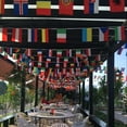 thumbnail image 5 of Anley 100 Countries String Flag, International Bunting Pennant Banner, Decoration for Grand Opening, Sports Bar, Party Events, 5 of 6