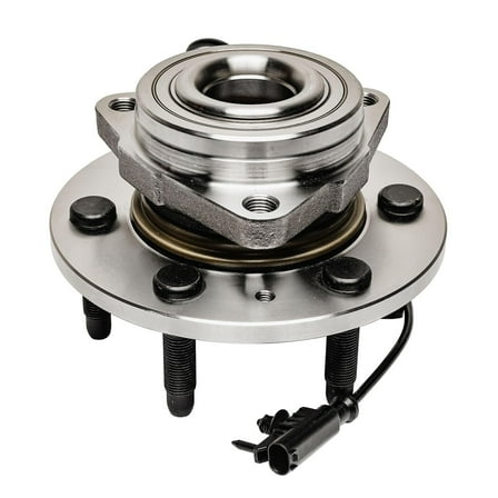 Detroit Axle - 4WD Front Wheel Bearing Hub for Chevy GMC Silverado Sierra Yukon XL 1500 Tahoe Avalanche Cadillac Escalade ESV EXT, Wheel Bearing & Hub Assembly Replacement