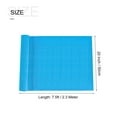 thumbnail image 2 of Unique Bargains Crepe Paper Roll Crepe Paper Decoration 7.5ft Long 20 Inch Wide, Lake Blue, 2 of 5