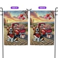 thumbnail image 2 of Be My Valentine's Basset Hound Truck Full of Love Flower Balloon Garden Flag 12x18in Double Sided Bassets Dog Breed Lovers Gifts Idea Outdoor Decor - 02029, 2 of 5