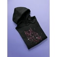 thumbnail image 3 of Polygonal Owl Hoodie Women -Image by Shutterstock, Female Large, 3 of 4