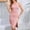*Pink, variant on ClodeEU Women's Crewneck Sleeveless Tank Bodycon Dress,Casual Side Slit Elegant Fitting Midi Dress Blue,Womens Plus L