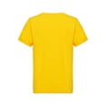 thumbnail image 2 of TSSOE Boys Solid Color Short Sleeve T-shirt Kids Summer Casual Crewneck Tee Tops for Outdoor Playwear Yellow 110, 2 of 7