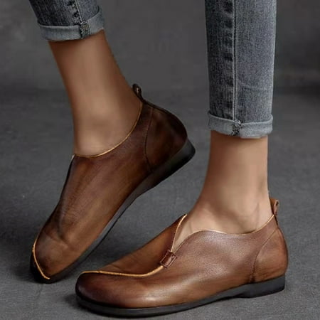 Women Casual Shoes Breathable Slip On Flats Bow Beaded Striped Canvas Straw Sole Leisure Sneakers