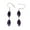 amethyst, variant on Pure 925 Sterling Silver Dangle Drop Earrings For Women, Natural Purple Amethyst Multi Gemstone Amazing February Birthstone Gifts jewelry