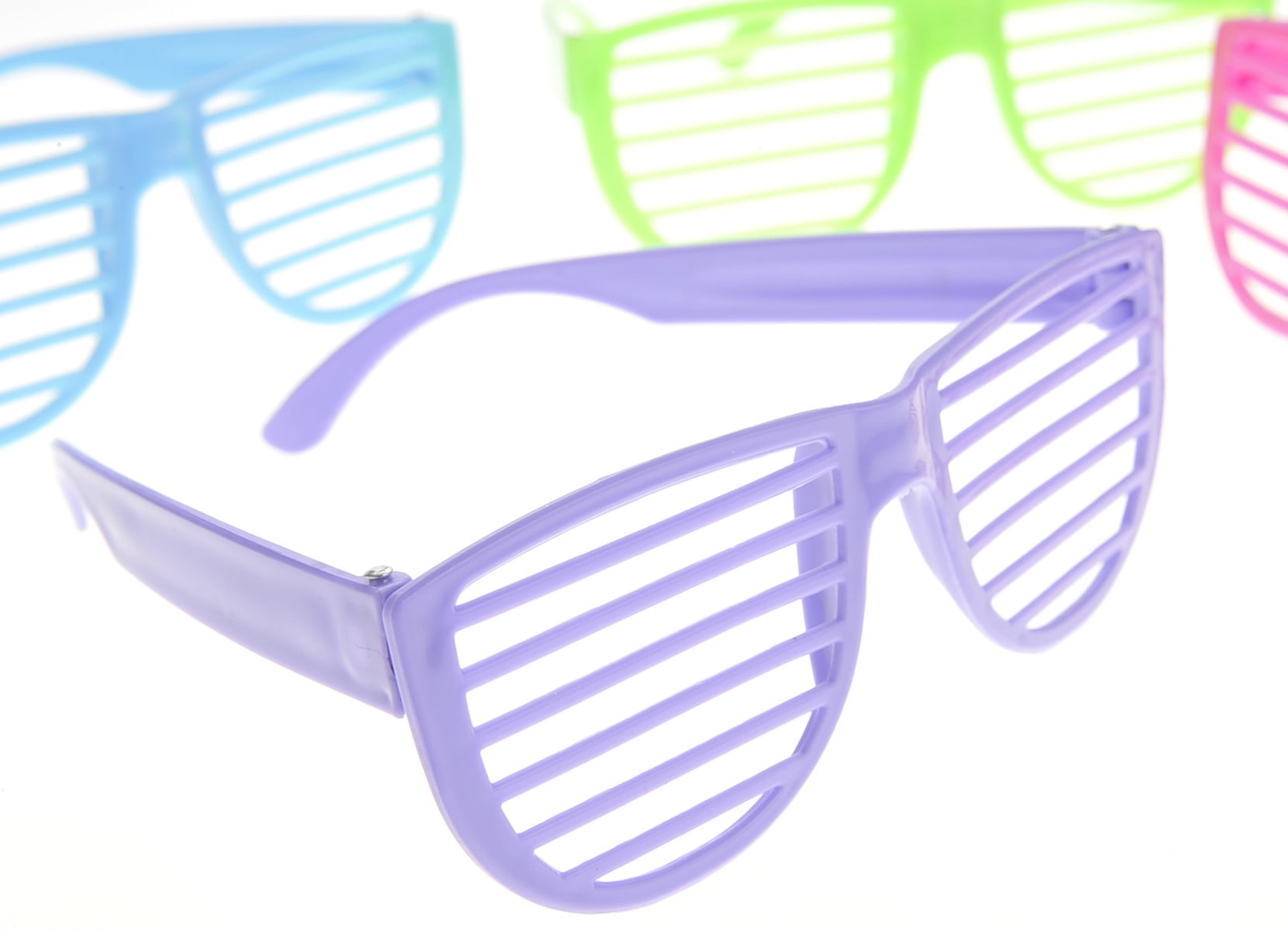 Keepin It Cool Multi-color Costume Glasses, (Pack of 12)