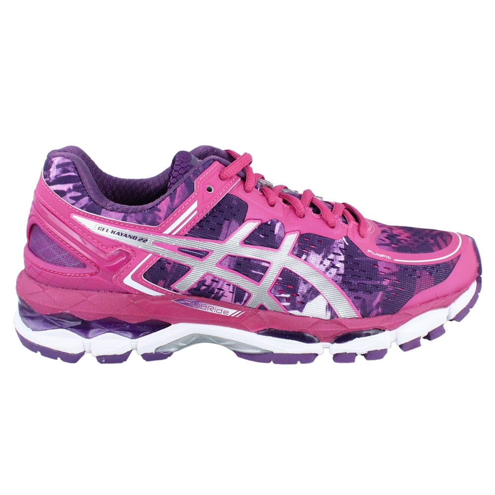 genezen Openbaren Zachtmoedigheid ASICS Women's Gel Kayano 22 Running Shoe, Purple/Silver/Pink Glow (11 B(M)  US) - Walmart.com