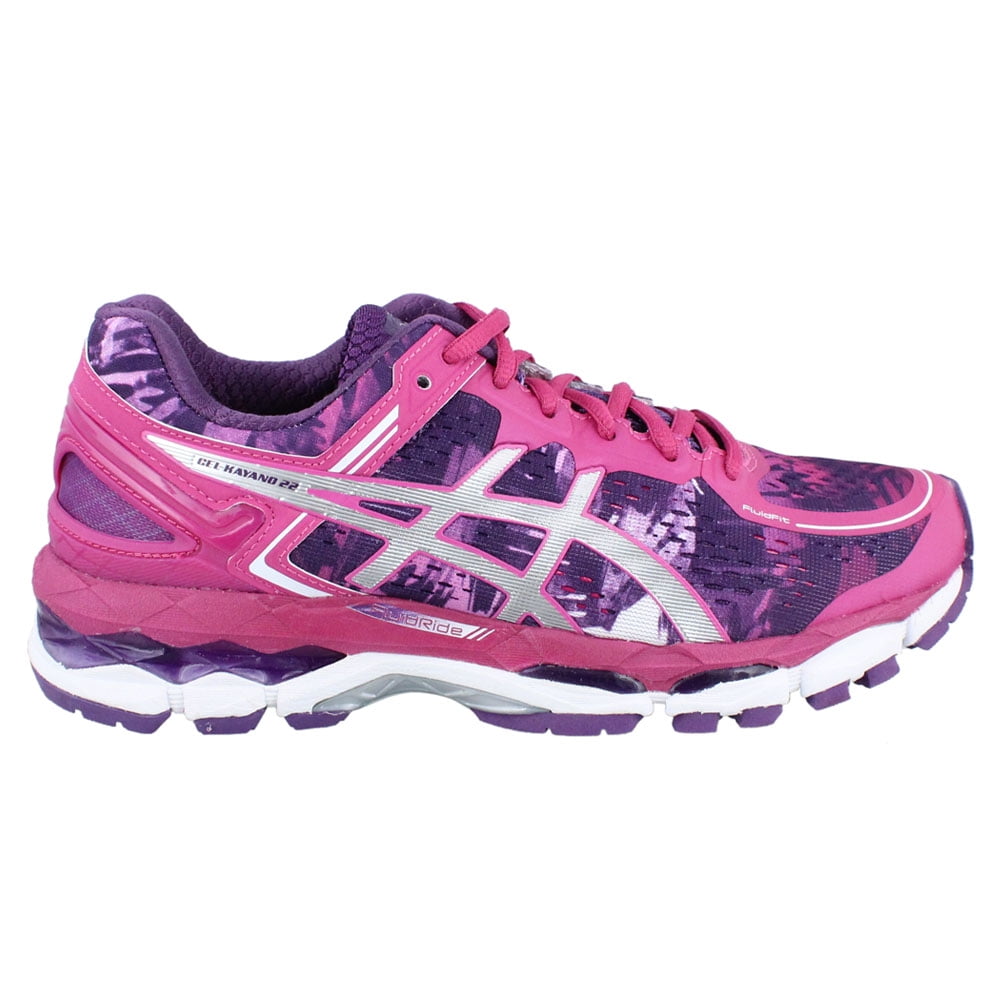 ASICS ASICS Women's Gel Kayano 22 Running Shoe, Purple/Silver/Pink