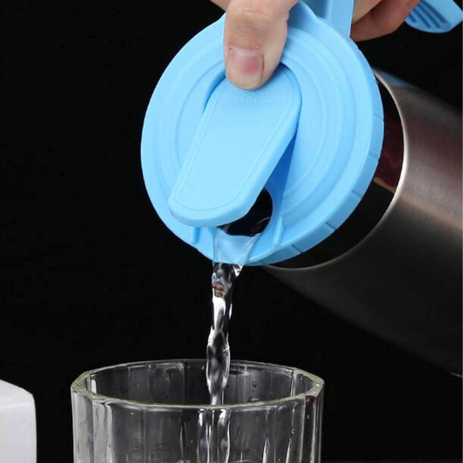 Cold Water Kettle Water Jug Drinkware Water Pitcher for Milk Beverage Juice Blue