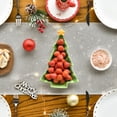 thumbnail image 2 of Smile Snowman Birds Trees Christmas Table Runner Grey 13 x 72 Inch, 2 of 2