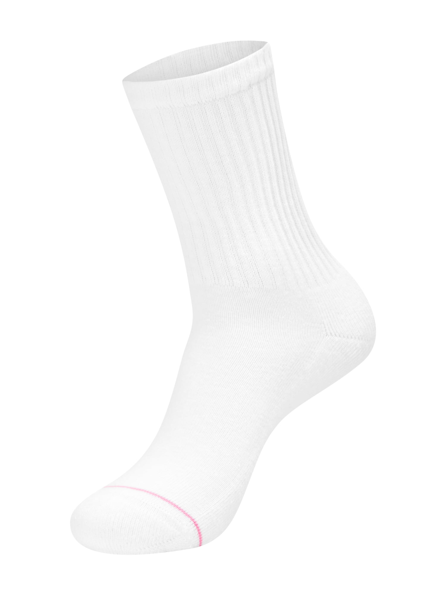 Hanes Womens CottonSoft Crew Socks, 10-Pack, Size 4-10