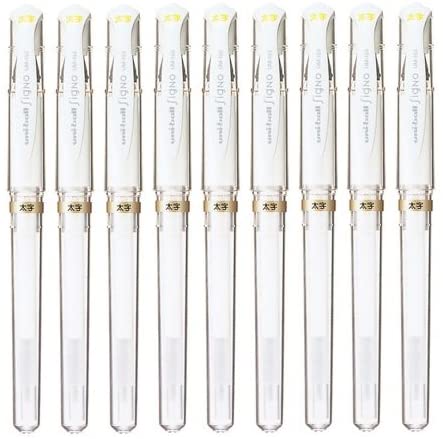 Uni-Ball Signo Gel-Stift Broad Point – Goldtinte, 1,0 Mm | 3 Stifte Pro Packung | Japan-Import, Smooth Writing
