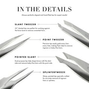 Tweezerman Petite Tweezer Set With Black Case
