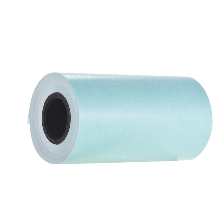 80x7m Thermal POS Label Paper and 75mmx30m Continuous Direct Printint  Sticker Paper Rolls Papel Adhesivo Para