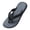 Grey, variant on AUDeals Men's Arch Support Flip Flops Orthopedic Thong Sandals Non Slip Soft Sole for Beach Pool and Outdoor