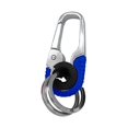 thumbnail image 3 of KLKCMS MenâS Car Key Chain Belt Clip Creative Car Fob Keychain for Men Women Unisex Blue, 3 of 9
