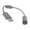 Gray, variant on USB Breakaway Extension Cable to Computer Converter Adapter Cord For Corded Controller Gamepad Game Accessories