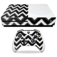 thumbnail image 1 of MightySkins Carbon Fiber Skin for Microsoft Xbox One S - Chevron Style | Protective, Durable Textured Carbon Fiber Finish | Easy to Apply, Remove, and Change Styles | Made in The USA, 1 of 3